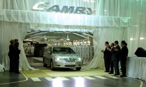 Российские Toyota Camry поступят в продажу уже в I квартале