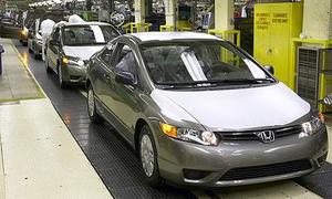 Чистая прибыль Honda за три квартала выросла на 38%