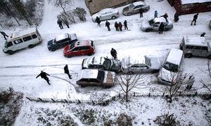 Гололед на московских дорогах вызвал всплеск аварийности