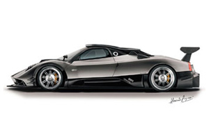 Гоночная Pagani Zonda R появится в следующем году