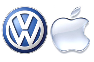 Volkswagen создаст автомобиль совместно с Apple