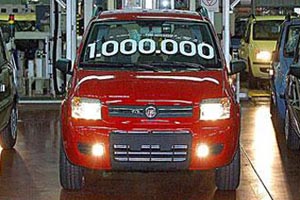 Fiat выпустил миллионную Panda