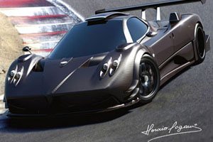 Pagani представил новые рисунки эксклюзивного суперкара Zonda R