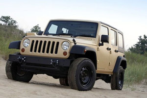 Jeep представил военную версию Wrangler Unlimited