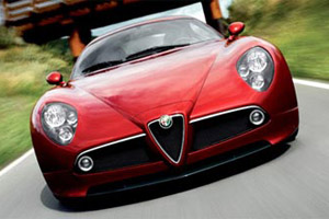 Открытая версия Alfa Romeo 8C Competizione появится в 2009 году