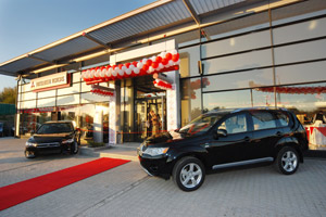 Открытие автосалона Mitsubishi Motors в Запорожье