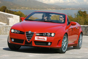 Autodelta разработала свой вариант Alfa Romeo Spider