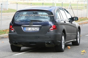 Mercedes-Benz R-Class. Facelift. Spy. Rear