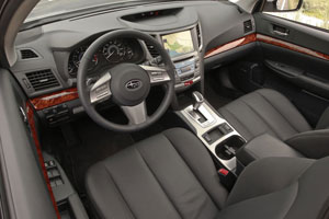 Subaru Legacy Outback. 2010. Interior