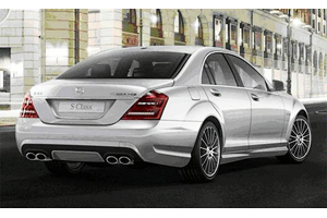 Mercedes-Benz S63 AMG. Rear