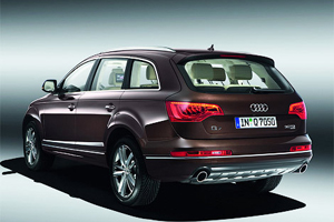 Audi Q7. Facelift. Rear