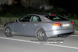 Audi A5 Sportback. Spy. Rear