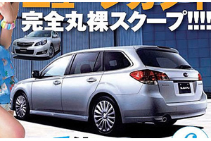 Subaru Legacy. 2010. SW. Rear