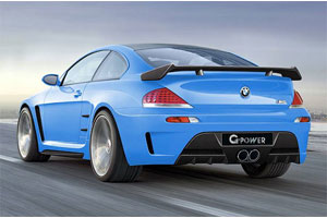 BMW M6 Hurricane CS. From G-Power. Rear