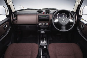 Mitsubishi Pajero Mini. Interior