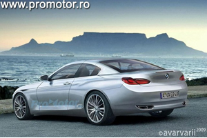 BMW 6-Series. 2011. Illustration. Rear