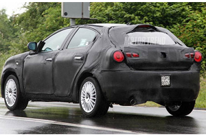 Alfa Romeo Milano. Spy. Rear