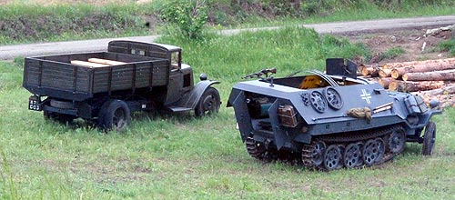 Автомобили Великой отечественной войны были замечены в Киеве