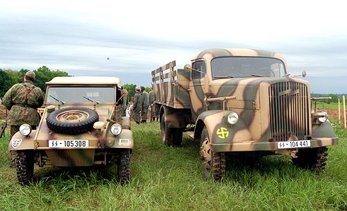 Автомобили Великой отечественной войны были замечены в Киеве