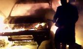 Неизвестный поджег четыре милицейских автомобиля в Останкино