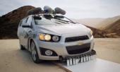 Из Chevrolet Aveo сделали музыкальный инструмент. ВИДЕО