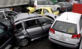 На объездной в Тольятти столкнулись 40 автомобилей