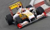 Команда Renault F1 готовится выступить в Валенсии