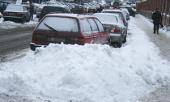 В Москве ограничена парковка в преддверии снегопада