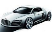 Audi привезет во Франкфурт электрический суперкар R8