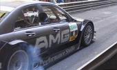 Гоночный Mercedes-Benz DTM сгорел на автошоу