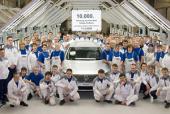 На российском заводе VW произведен 10-тысячный автомобиль