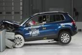 Volkswagen Tiguan и Mitsubishi Outlander получили высшие оценки на тестах IIHS