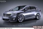 Модифицированный Toyota Venza представят на выставке SEMA