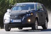 Шпионские снимки Kia Sorento второго поколения