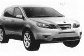 Скетчи нового внедорожника Saab на базе Subaru Tribeca